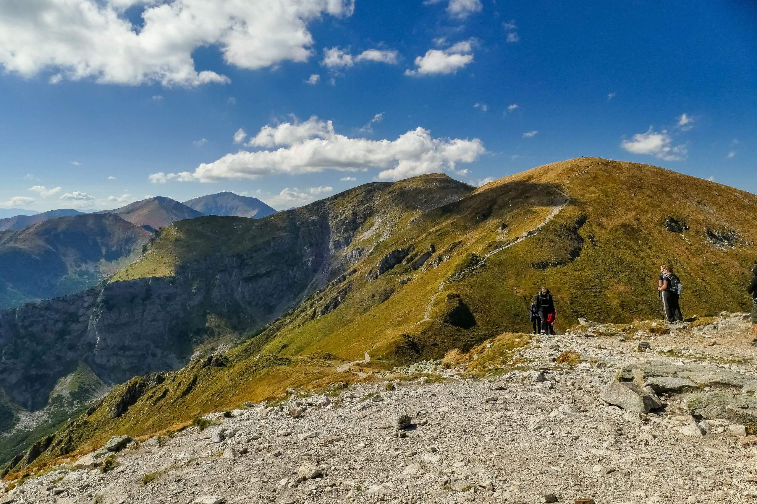 Kopa Kondracka widok na Tatry Zachodnie
