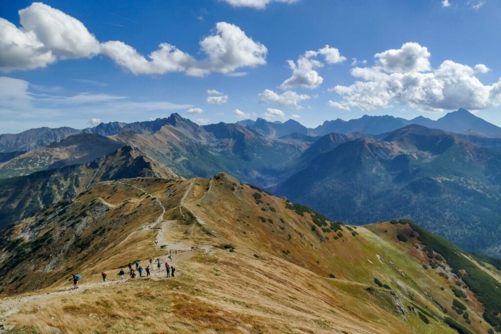 Zejście z Kopy Kondrackiej