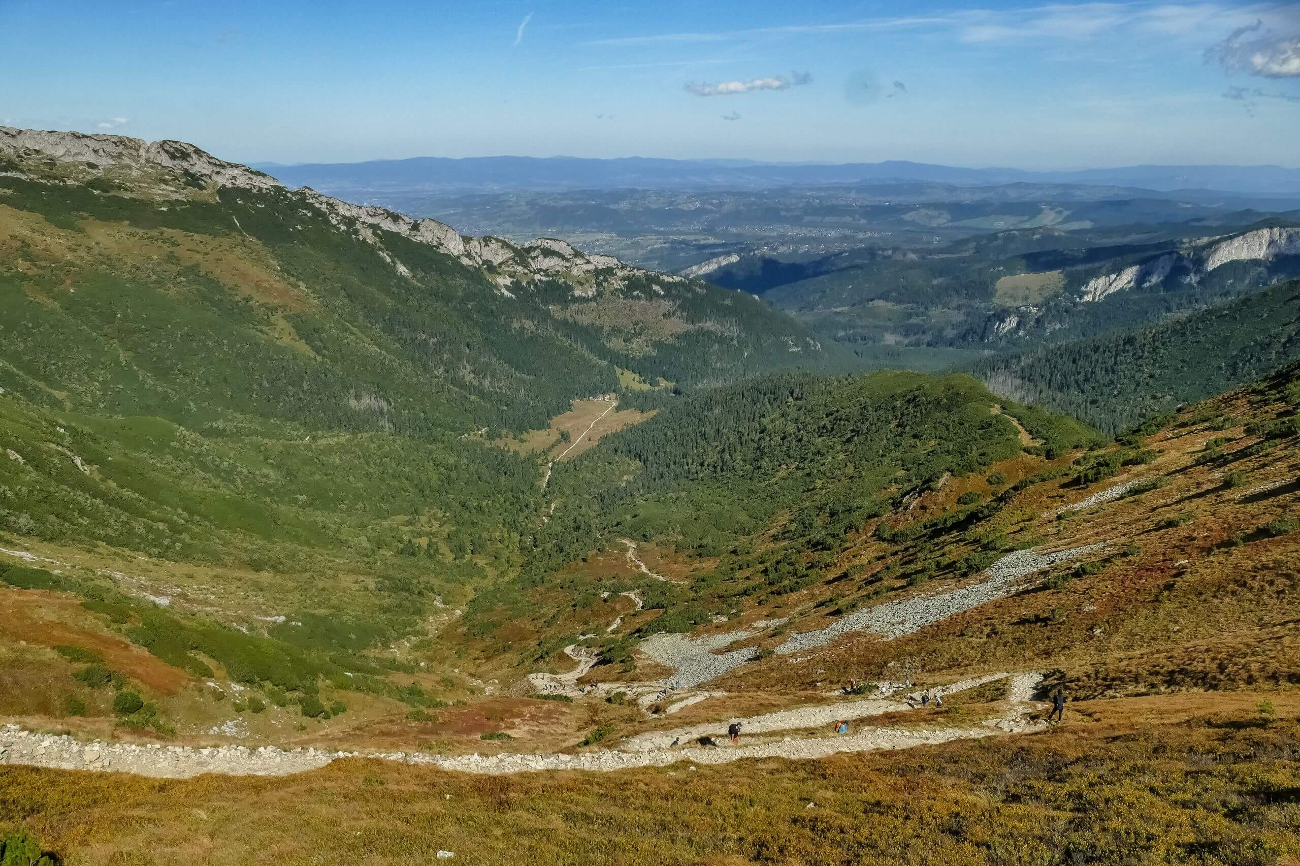 Zejście na Halę Kondratową