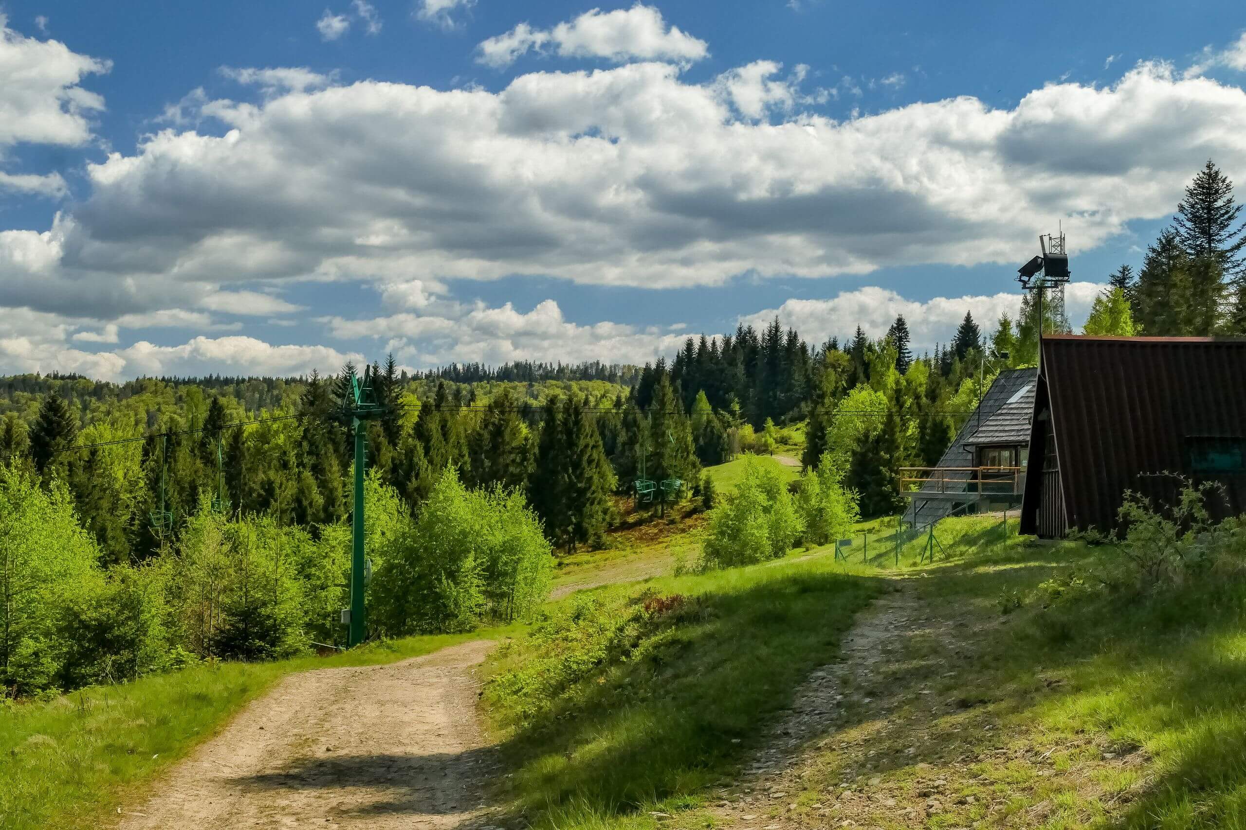 Tobołów -stacja kolejki z Koninek