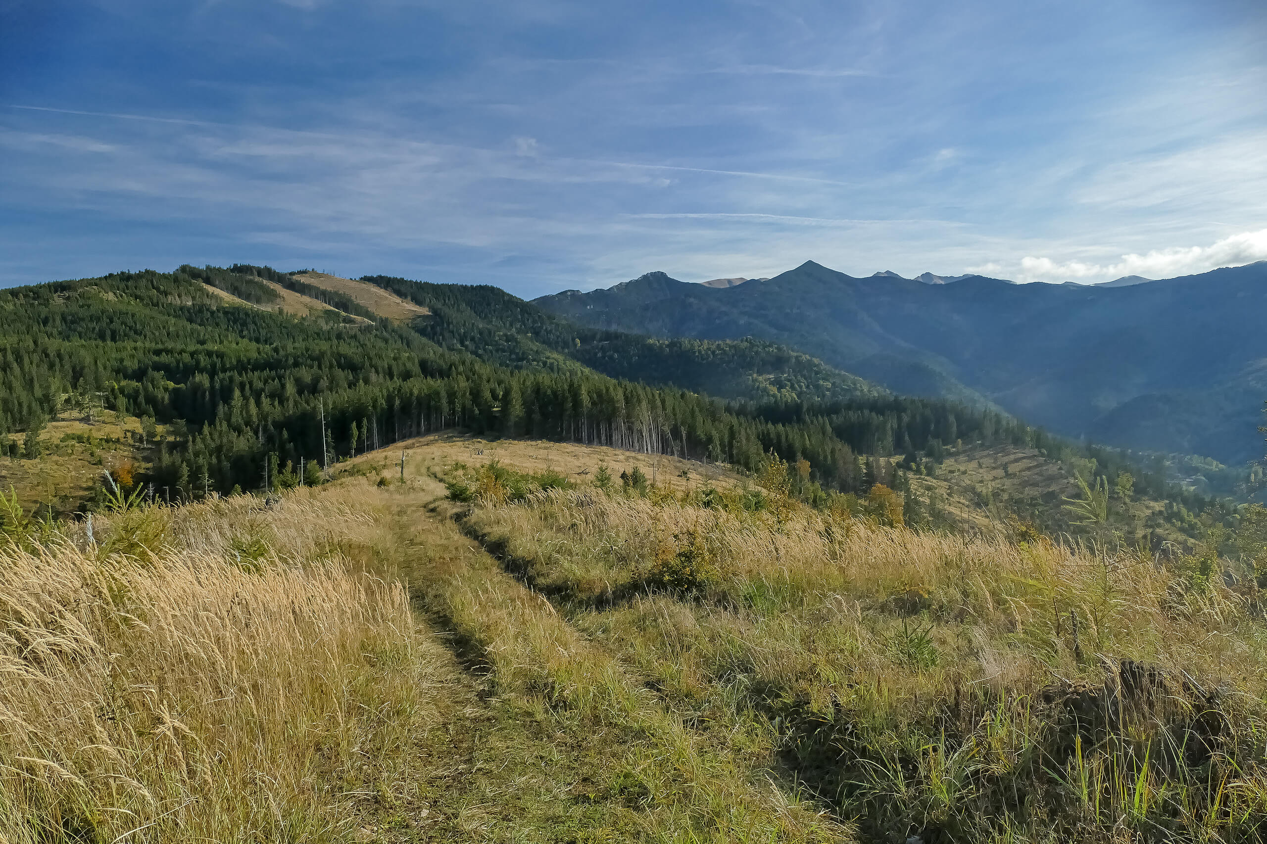 Tatry Zachodnie z Ostrego Wierchu