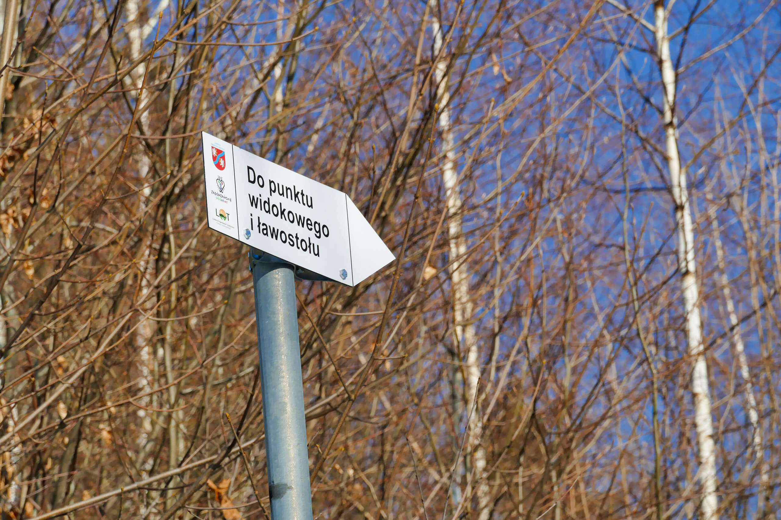 Szlkowskaz na punkt widokowy