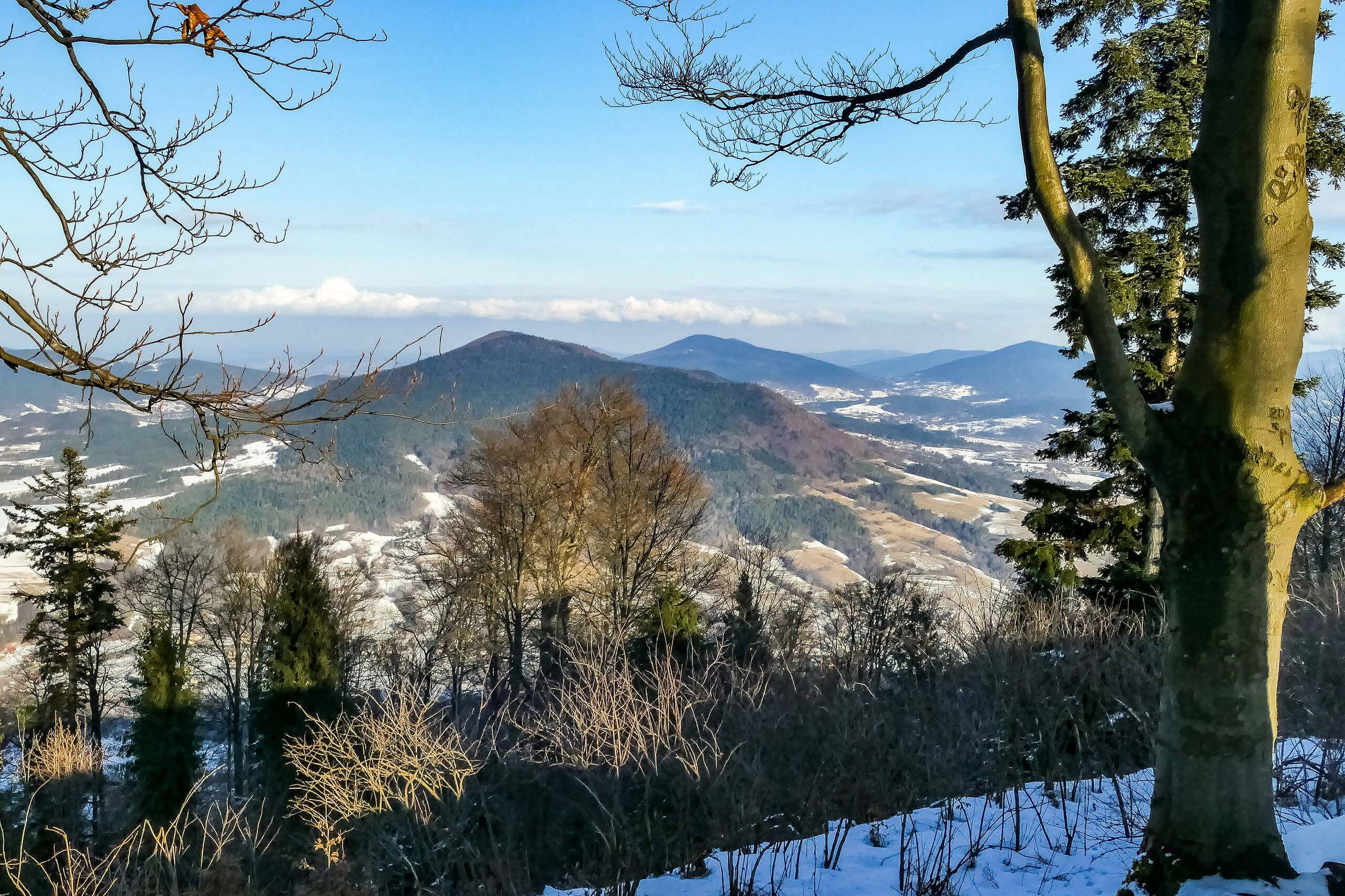 Szczebel-widoki ze szczytu
