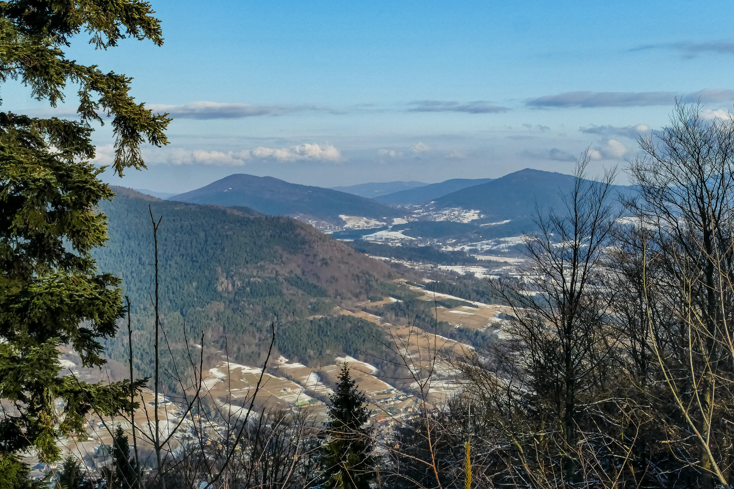 Szczebel-widoki ze szczytu